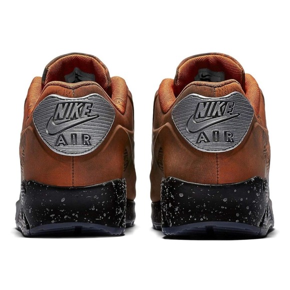 Nike Air Max 90 Mars Landing Stone Magma Orange Black New in Box Womens Size 6 - Picture 11 of 15